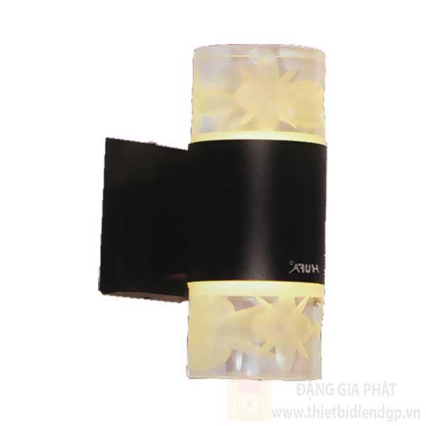 Đèn led vách hành lang Hufa - IP54 Ø90*W150*H200-12W, 3 chế độ ánh sáng, vỏ màu Đen