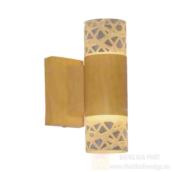 Đèn led vách hành lang Hufa - IP54 Ø65*W120*H200-12W, 3 chế độ ánh sáng, vỏ màu Gỗ