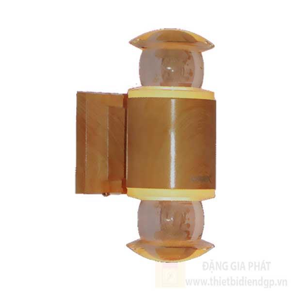 Đèn led vách hành lang Hufa - IP54 Ø85*W150*H200-12W, 3 chế độ ánh sáng, vỏ màu Gỗ