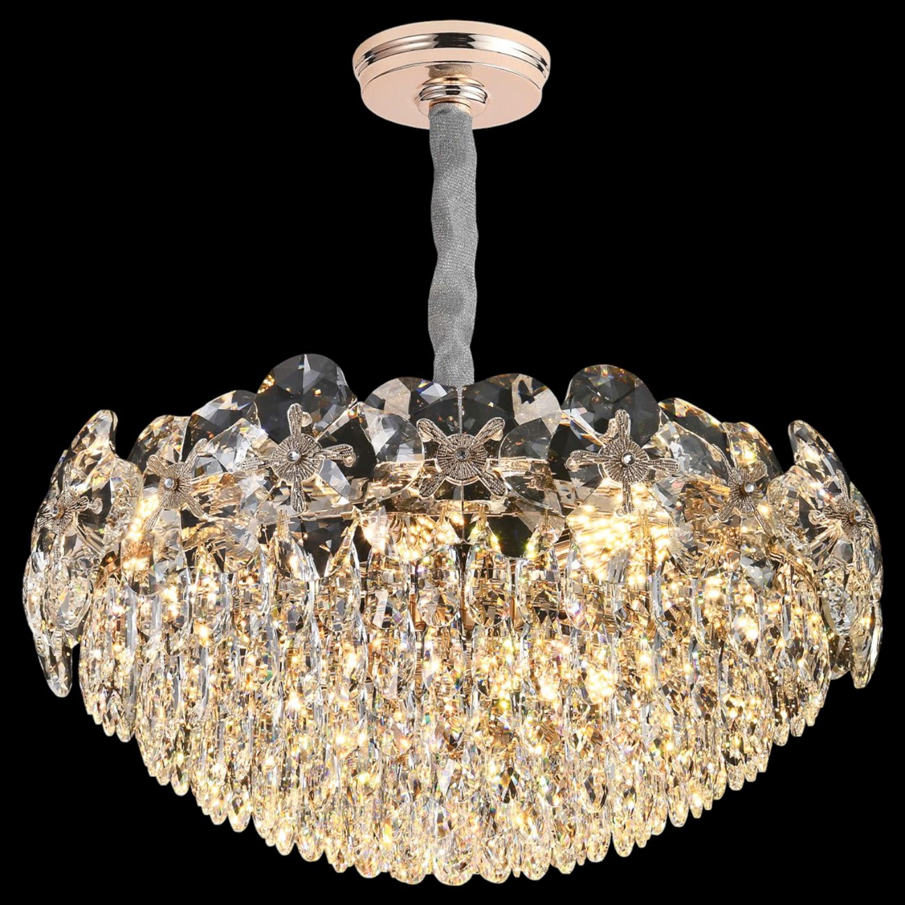 Đèn thả pha lê 355 Decor TPL9817T600