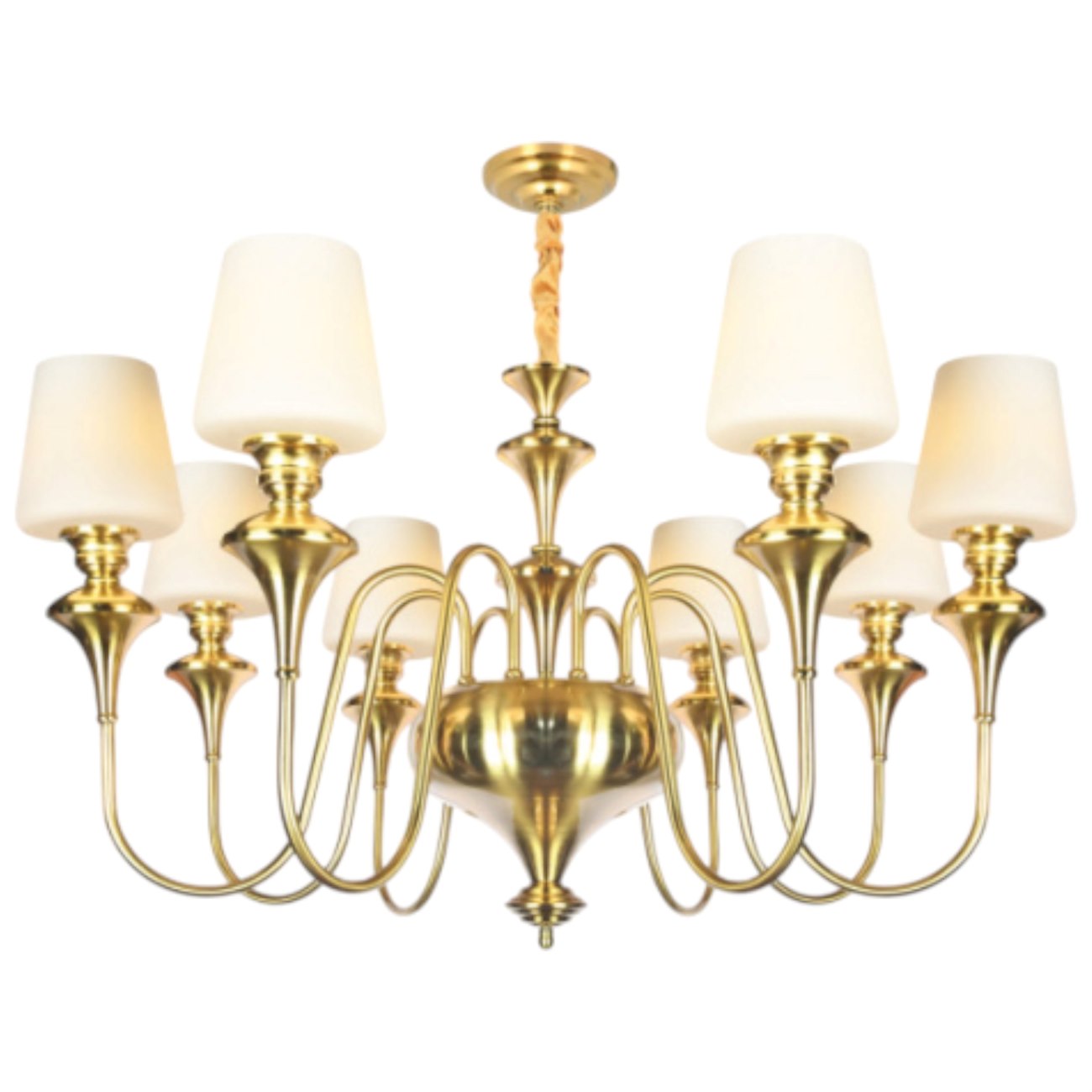 Đèn chùm châu âu Andora CH-6331/8 Ø860*H520+1200 E27*8