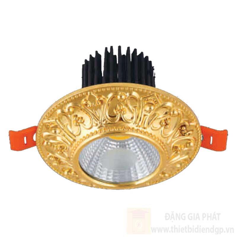 Đèn led downlight hợp kim nhôm cao cấp Ø100*H60-9W, khoét lỗ Ø65