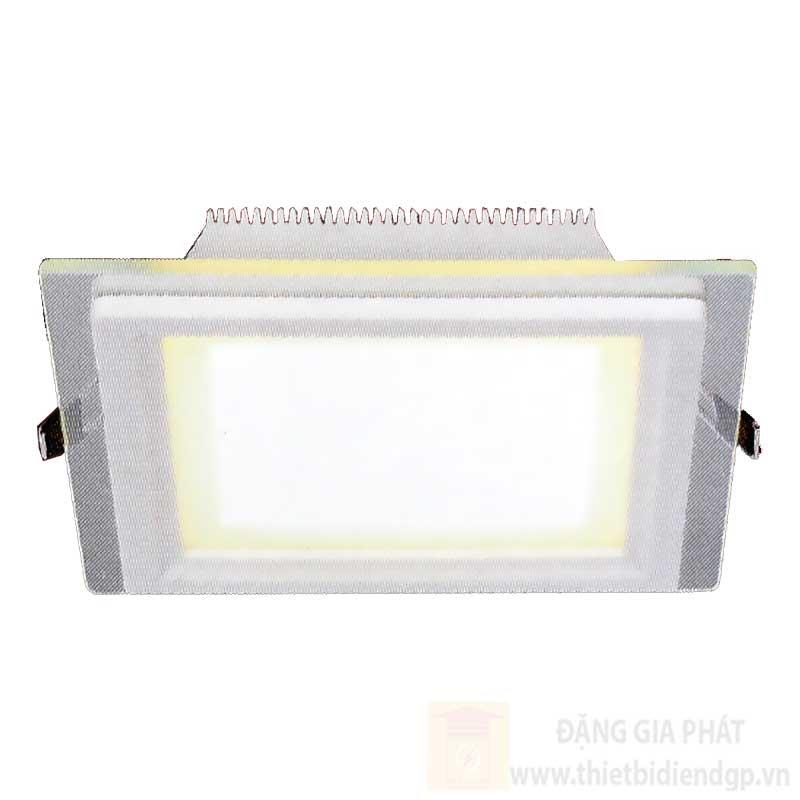 Đèn âm trần kiếng vuông 3 chế độ ánh sáng 6W