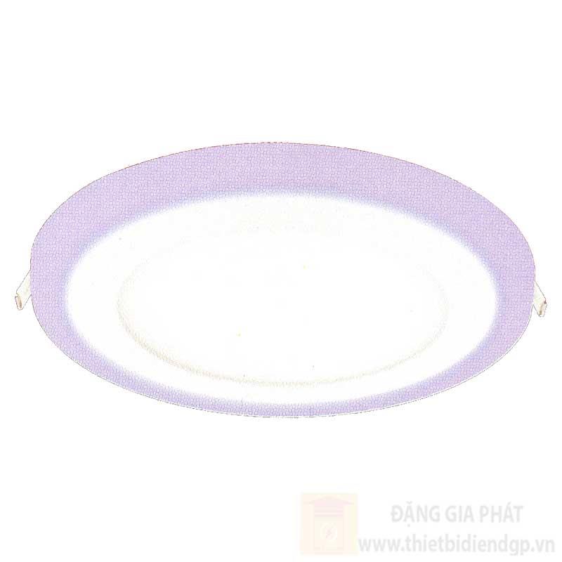 Đèn âm trần siêu mỏng đổi màu tròn Ø145*H20-3+6W, 3 chế độ ánh sáng, khoét lỗ Ø110