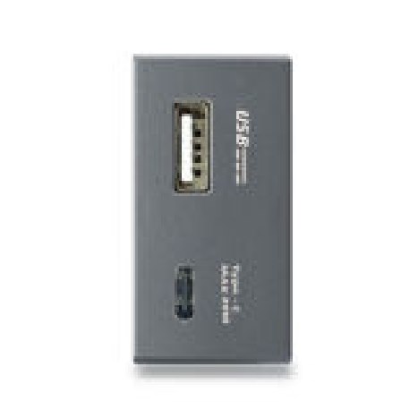 Hạt ổ cắm USB 20W (Type A + C) size S Grimma G8 series, G8USB20