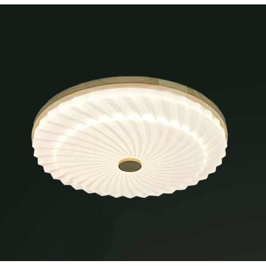 Đèn mâm ốp trần mica Veronia MN-6202 Ø400