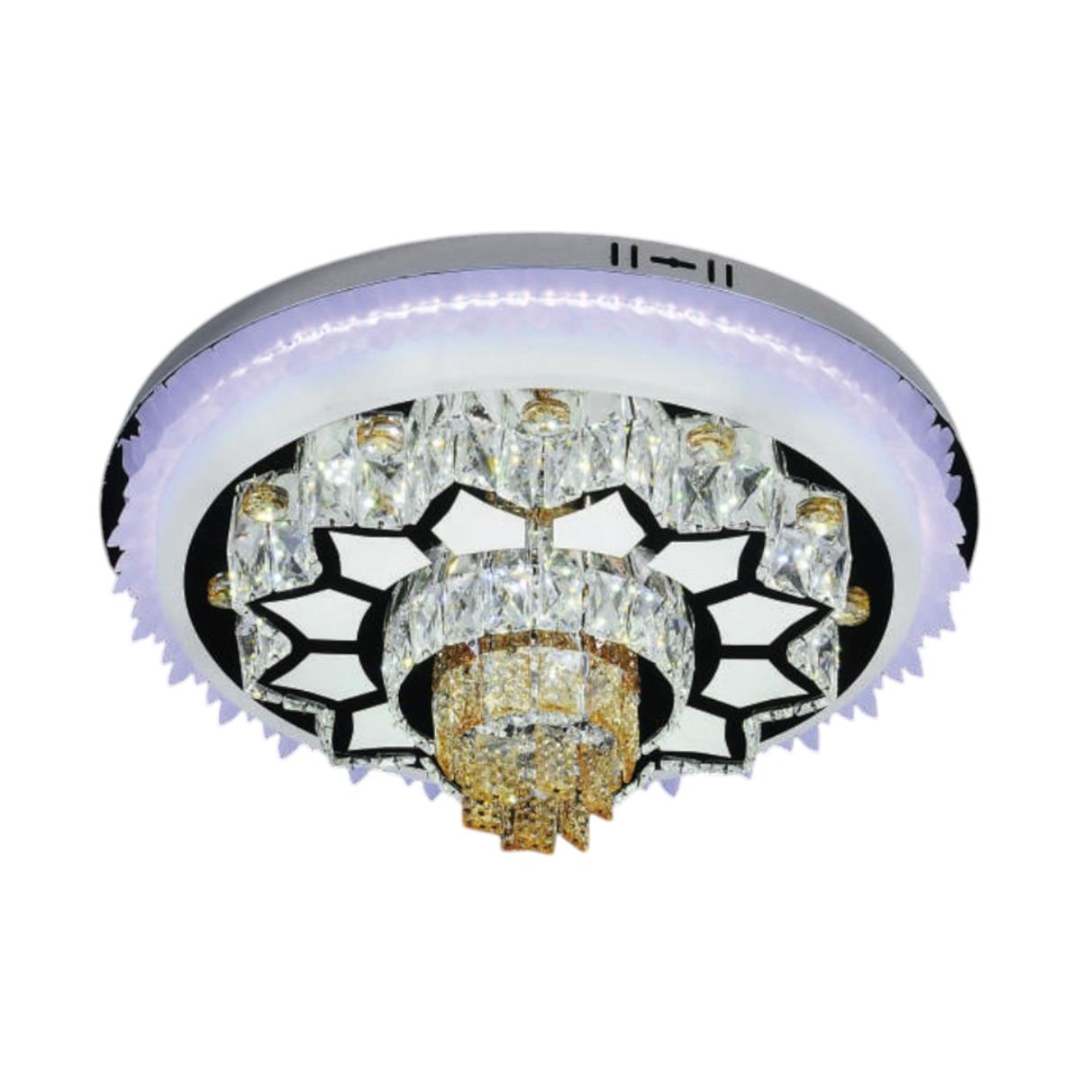 Đèn mâm pha lê Slister Ø600mm - LED 200W - 3 CĐ