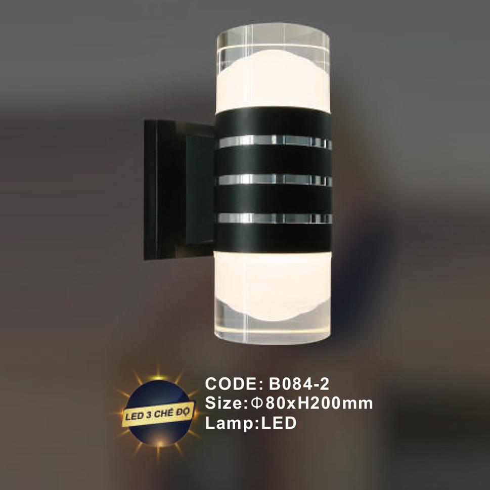 Đèn tường trong nhà Slister Ø80*H200mm LED 3 CĐ