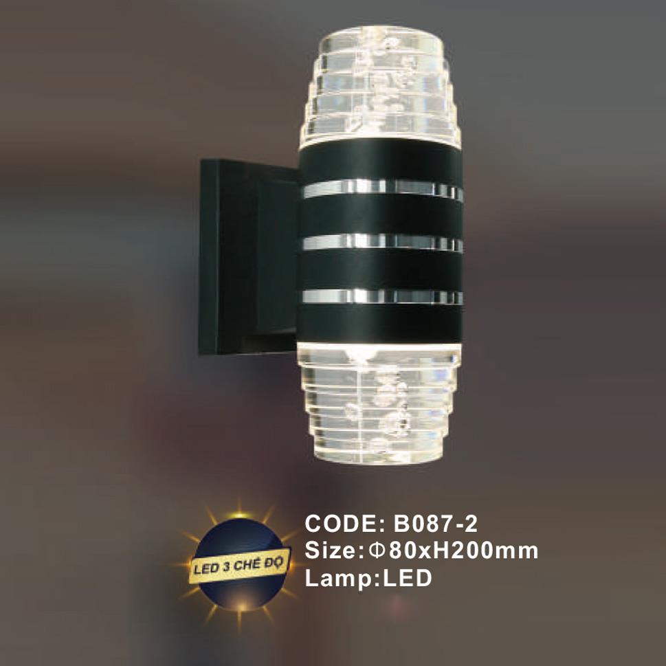 Đèn tường trong nhà Slister Ø80*H200mm LED 3 CĐ