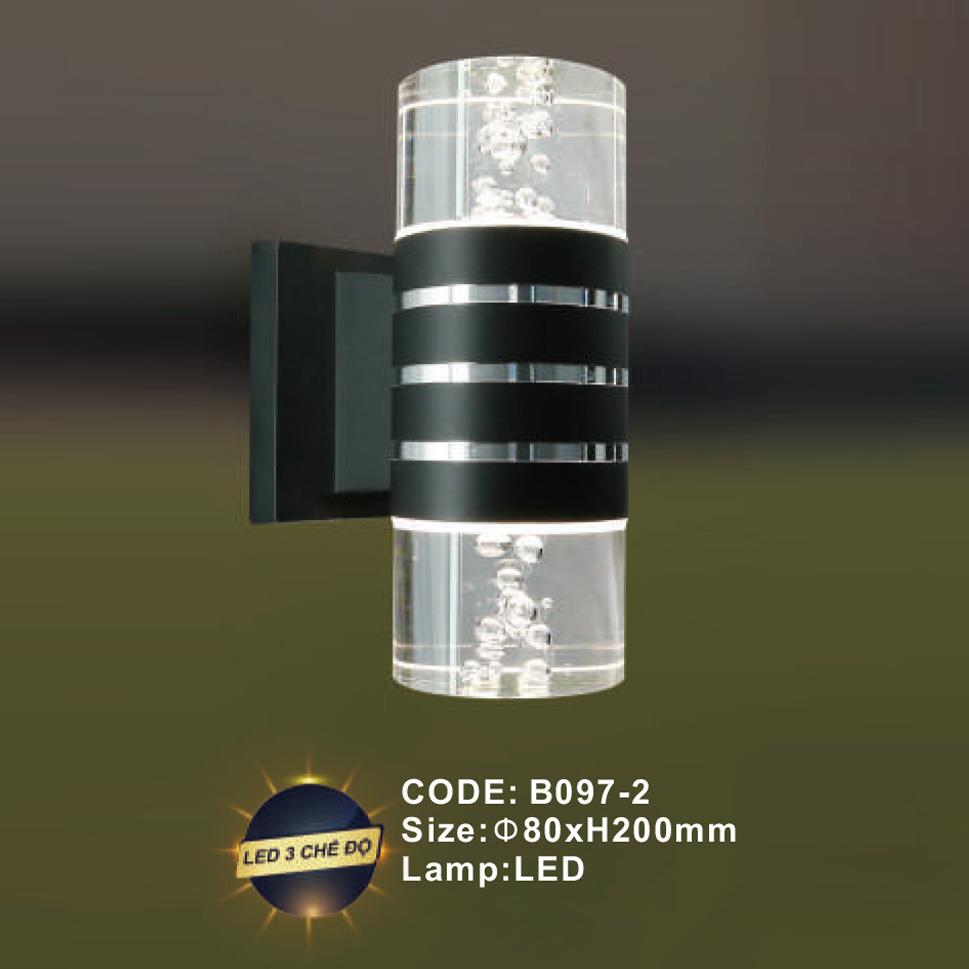 Đèn tường trong nhà Slister Ø80*H200mm LED 3 CĐ