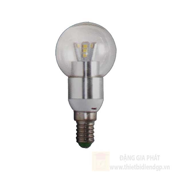 Bóng led 3W, E14, ánh sáng trắng