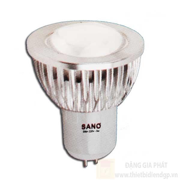 Bóng MR16 Sano, led 5W loại 1