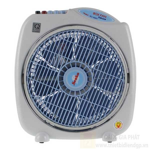 Quạt điện Senko hộp bàn đảo 3 Tấc (chuyển hướng điện)