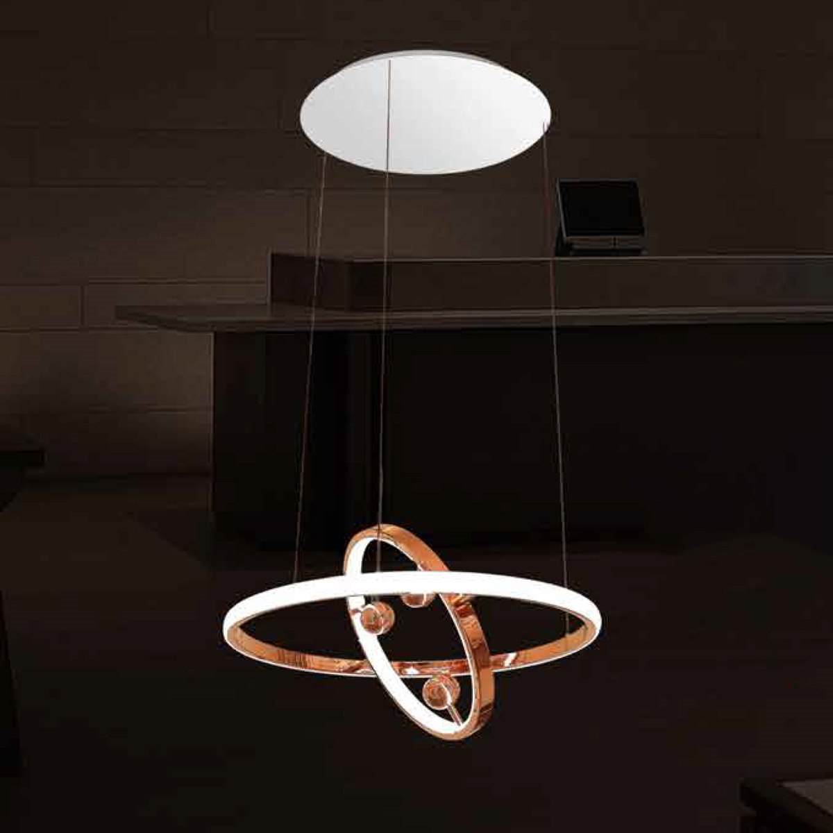 Đèn thả trang trí 355 Decor THD9317T600 Ø600*H400