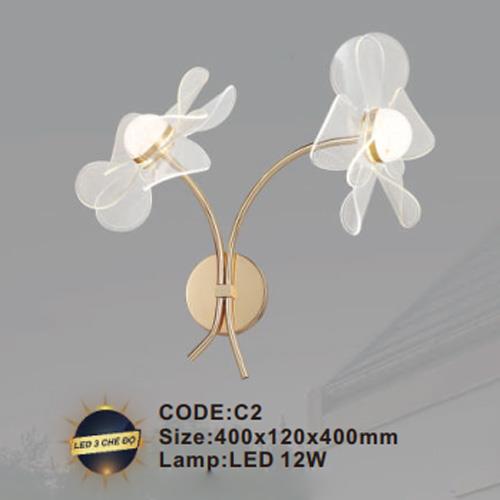 Đèn tường trong nhà Slister 400*120*400mm - LED 12W