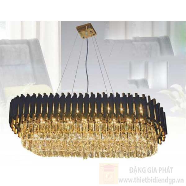Đèn chùm pha lê Ø900*W300*H280, LED 60W
