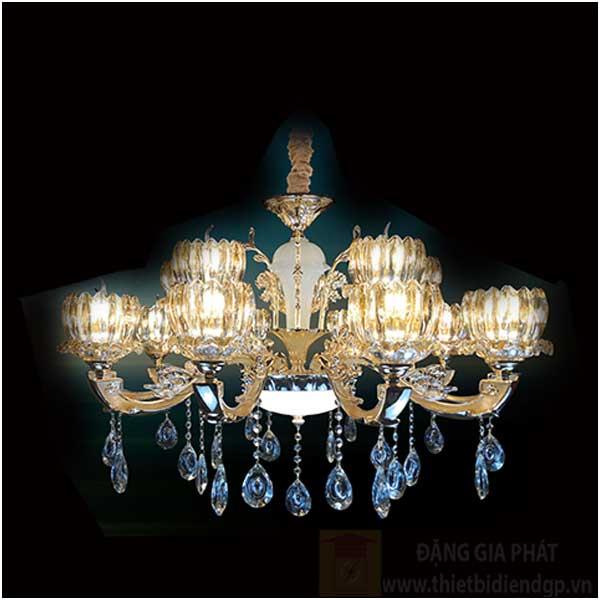 Đèn chùm nến Ø1000*H600+400, E14*15