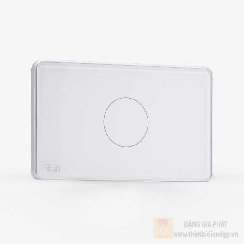 Công tắc cảm ứng Rạng Đông chữ nhật 1 nút bấm