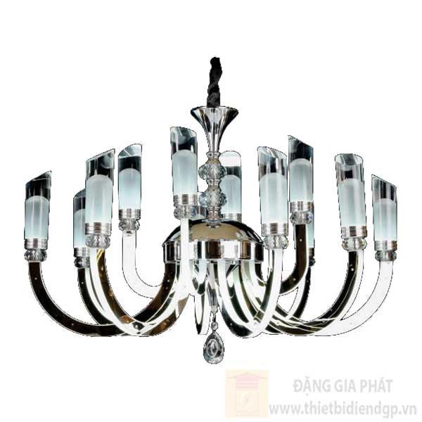 Đèn chùm Ý Ø700*H500+400, LED 156W-6000K