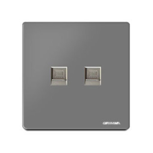 Ổ cắm đôi mạng GRIMMA G602PC