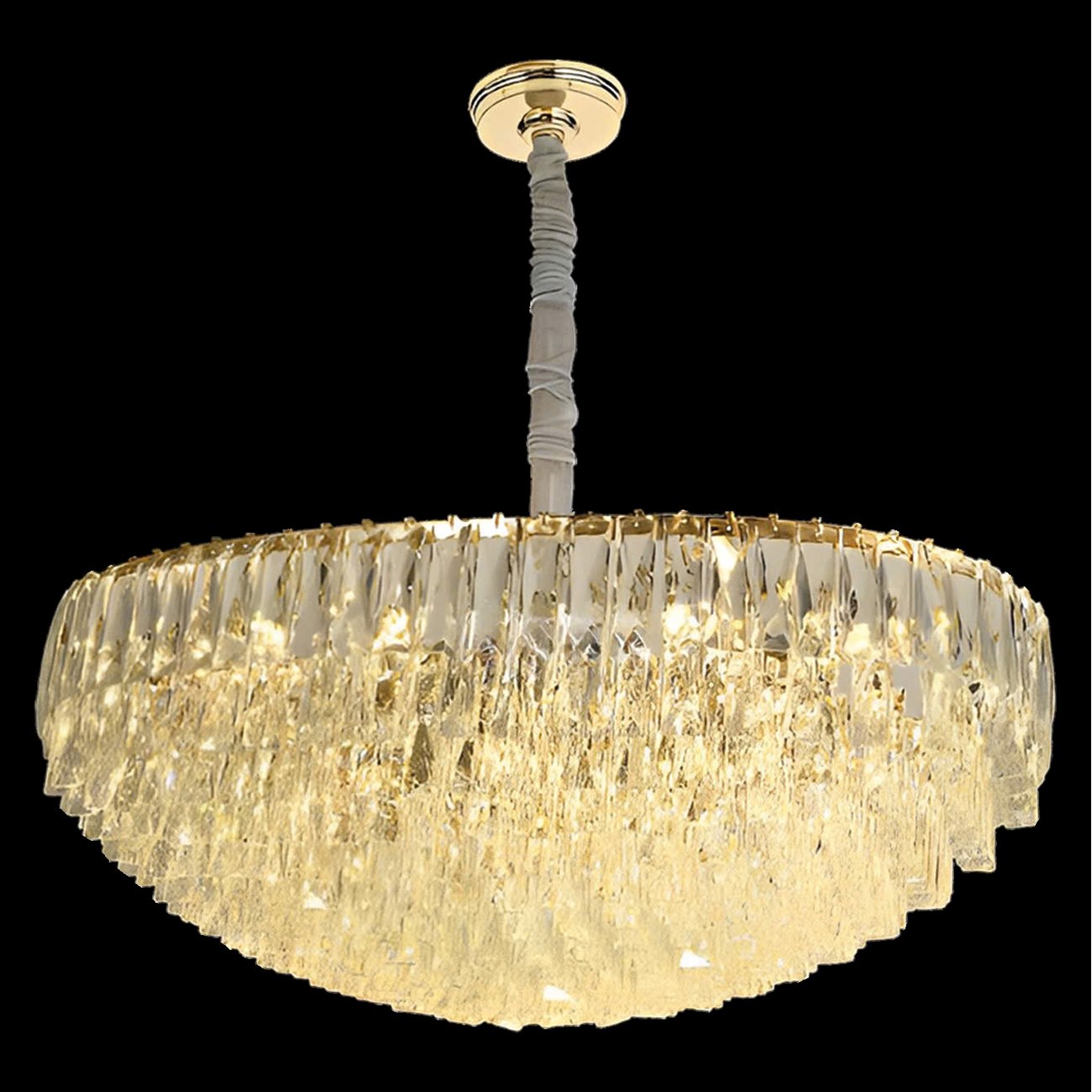 Đèn ốp trần pha lê 355 Decor TPL695T800