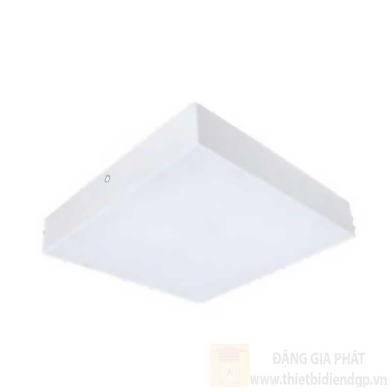 Đèn ốp trần led đế nhôm vuông Duhal