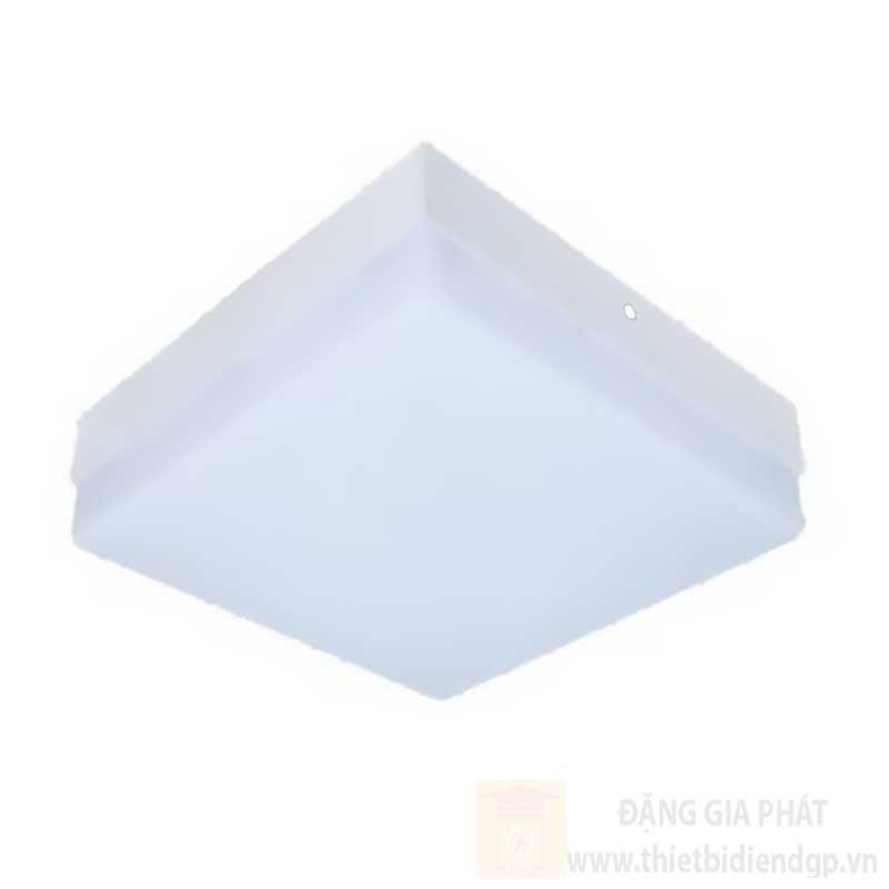 Đèn ốp trần led đế nhôm vuông Duhal