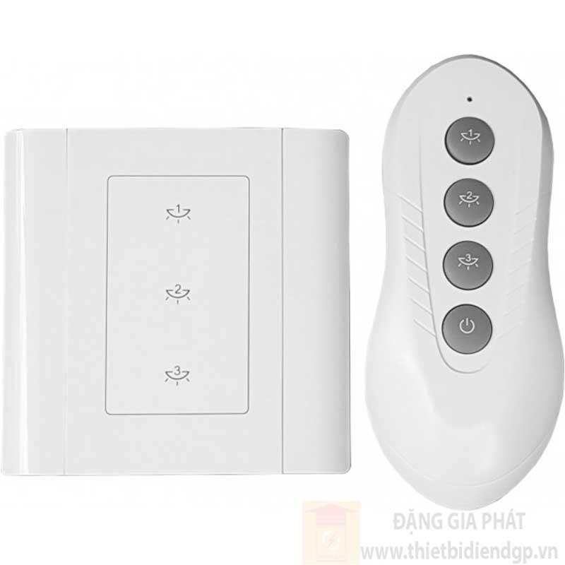 Công tắc ba Kawasan cảm ứng chạm điều khiển từ xa