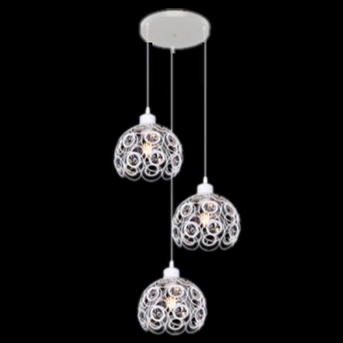 Đèn thả bàn ăn Andora đế tròn Ø250 - E27*3 (Dây 90cm)