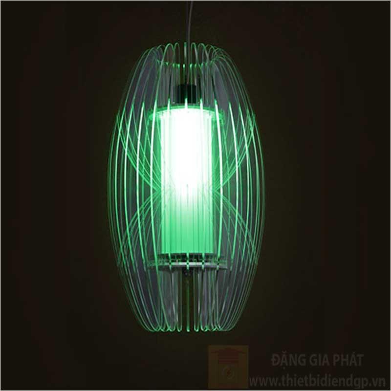 Đèn LED treo thả duhal màu xanh lá 6W