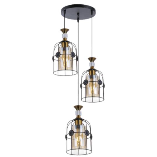 Đèn treo trần trang trí Slister Ø320*H1000mm - E27