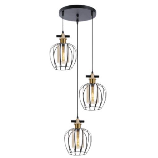 Đèn treo trần trang trí Slister Ø320*H1000mm - E27
