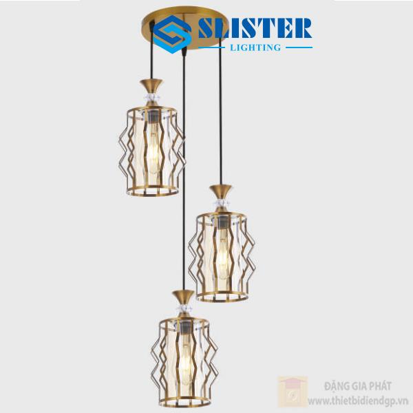 Đèn treo trần trang trí Slister Ø320*H1000mm - E27