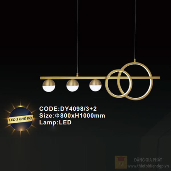 Đèn treo trang trí Slister Ø800*H1000mm - LED