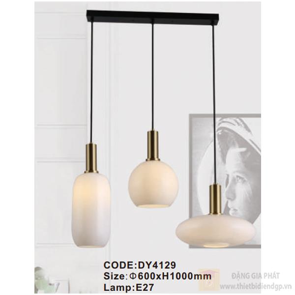 Đèn treo trần đế dài trang trí Slister Ø600*H1000mm - E27