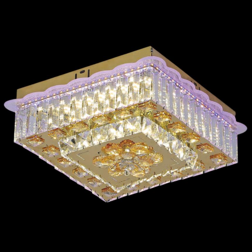 Đèn mâm pha lê Slister 300*300mm - LED 95W - 3 CĐ