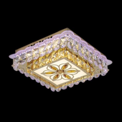 Đèn mâm pha lê Slister 500*500mm - LED 185W - 3 CĐ