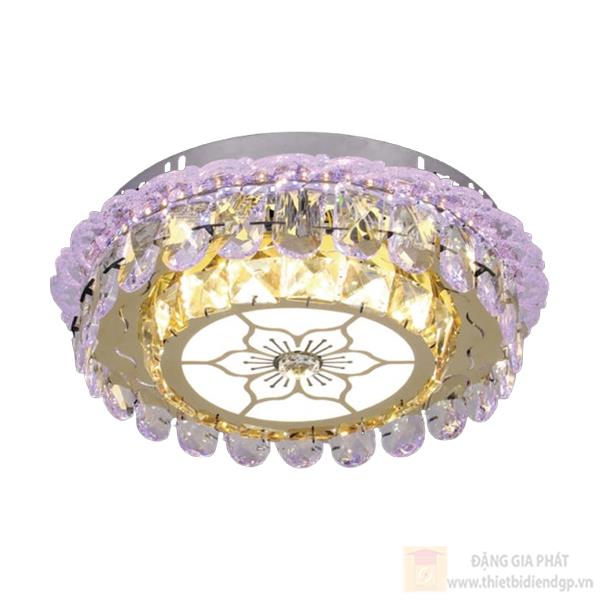 Đèn mâm pha lê Slister Ø500mm - LED 165W - 3 CĐ