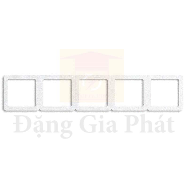 Khung đỡ 5 lỗ màu trắng