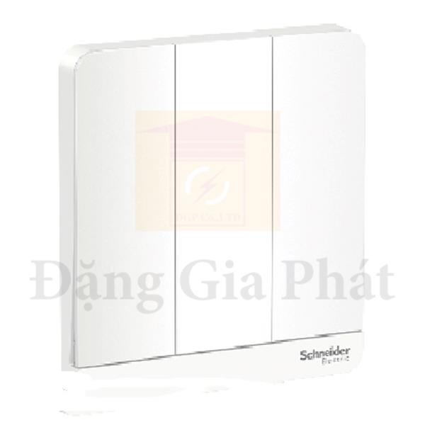 Nút nhấn nhả ba 4A màu trắng