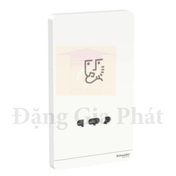 Bộ ổ cắm dao cạo râu màu trắng
