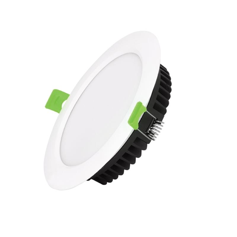 Đèn Led Âm Trần mặt trắng (EC-DLSS Series) Đơn Sắc 9W