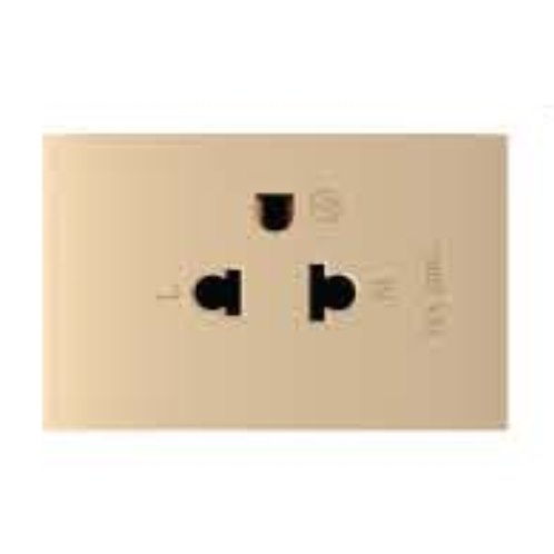 Hạt ổ cắm đơn 3 chấu ABB 16A sire 2M - cắm nhanh