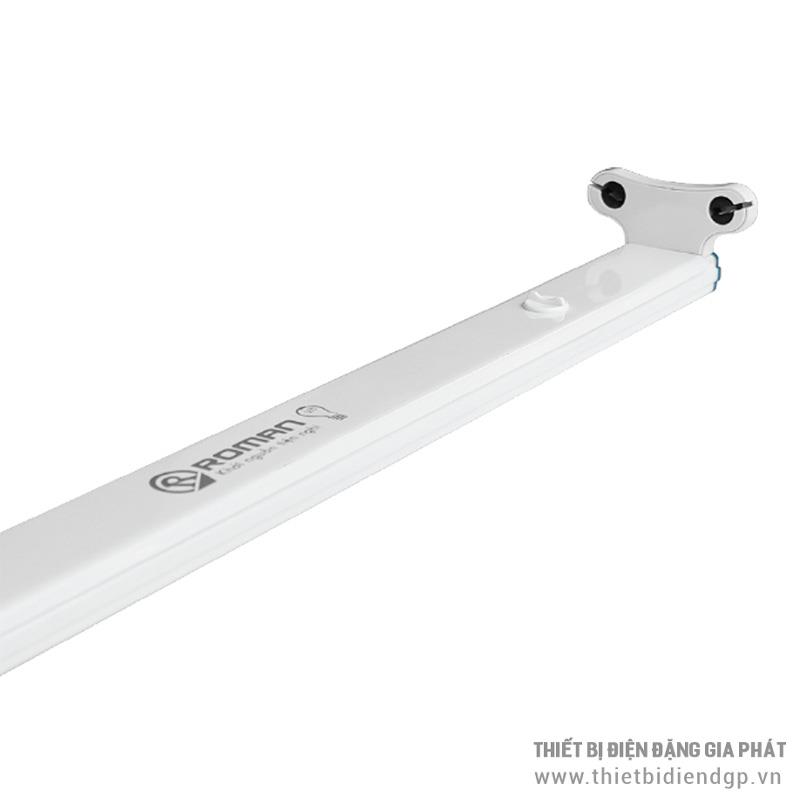 Thân máng Tube LED T8 đôi cao cấp 1.2m mở nắp có sẵn Driver