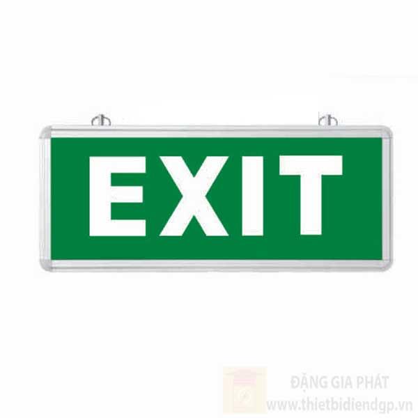 Đèn thoát hiểm có chữ Exit 1 mặt L355*W25*H145