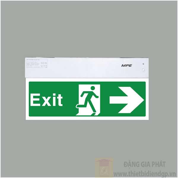 Đèn Exit một mặt phải EXR/M