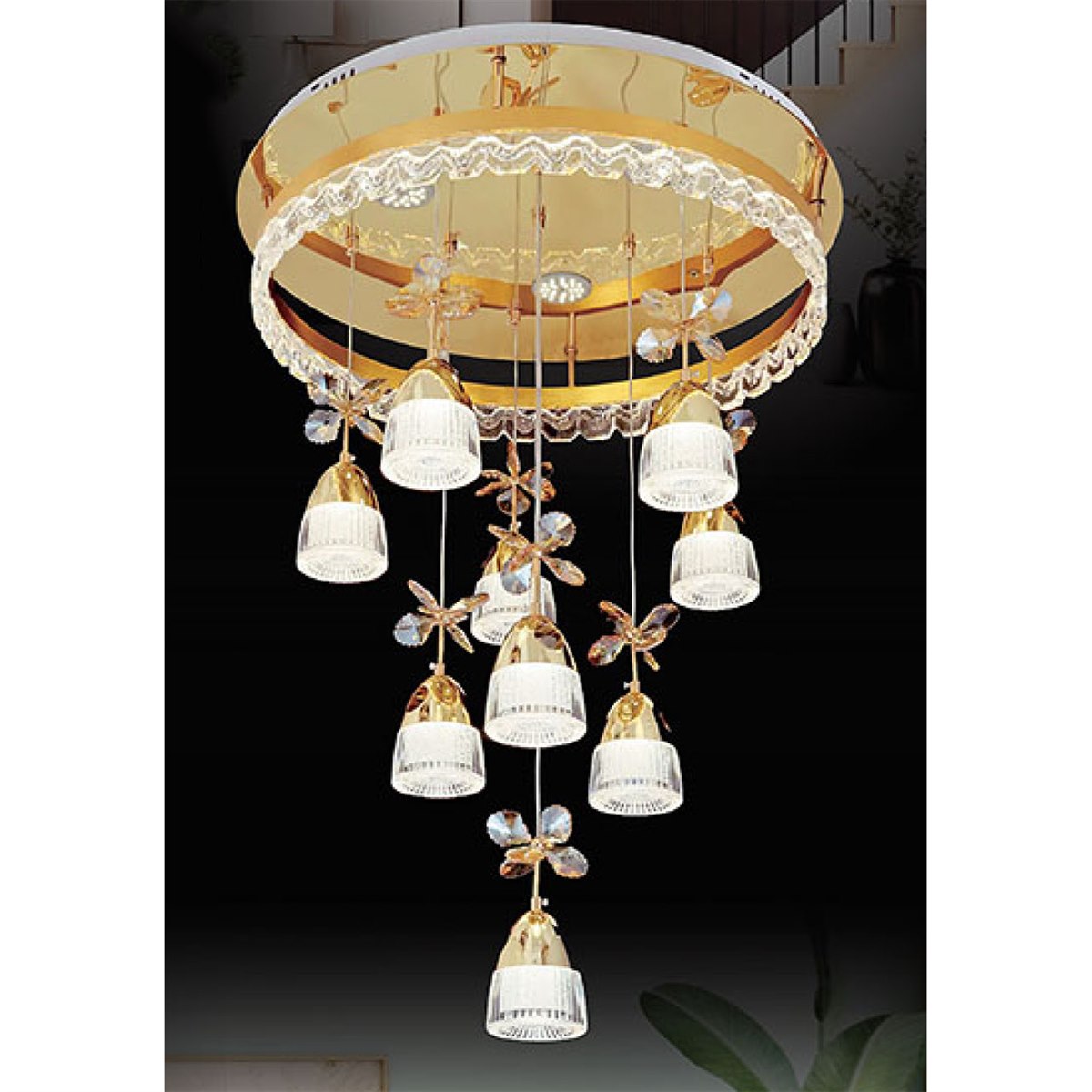 Đèn thả Led SANO TL 10220/9 Ø650*H1200