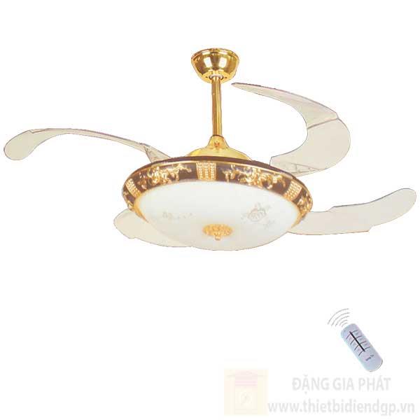 Đèn quạt Hufa Ø480*H580, Cánh Quạt 1100, Led 60W, 3 chế độ ánh sáng