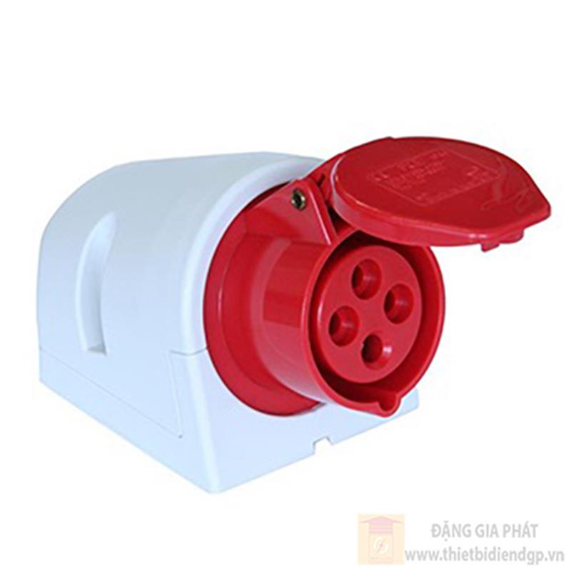 Ổ cắm công nghiệp PCE gắn nổi loại không kín nước 16A IP44