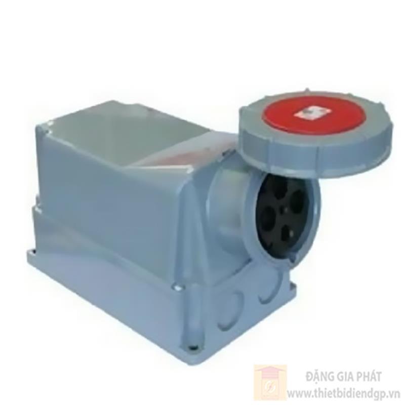 Ổ cắm công nghiệp nổi PCE F144-6 4P 125A loại kín nước IP67